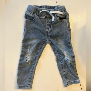 Little bipsy denim distressed jeans